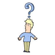 cartoon confused man N18