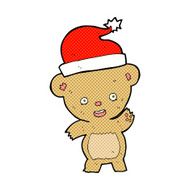 cartoon christmas teddy bear N15