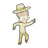 cartoon man in hat N18