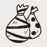 Christmas gift doodle N8