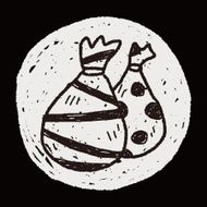 Christmas gift doodle N13