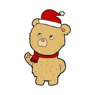 cartoon christmas teddy bear N17
