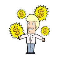 cartoon salesman N4