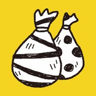 Christmas gift doodle N18