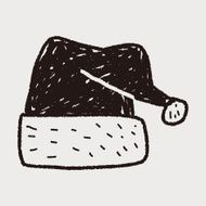 christmas hat doodle N5