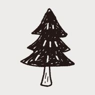 Christmas Tree Doodle N9