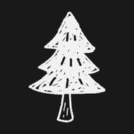 Christmas Tree Doodle N11