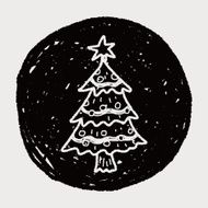 Christmas Tree Doodle N16