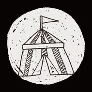 Circus doodle N21