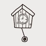 clock doodle N15