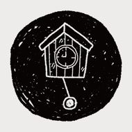 clock doodle N18