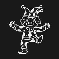 clown doodle drawing N50