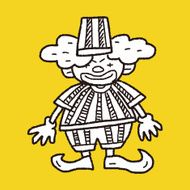 clown doodle drawing N112