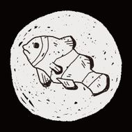 Clownfish doodle N5