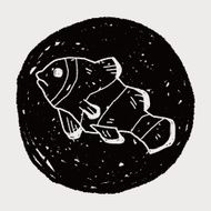 Clownfish doodle N6