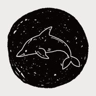 Dolphin doodle N5