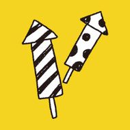 doodle fireworks N17