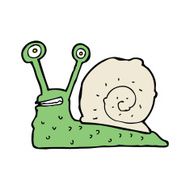 Cartoon Snail N27