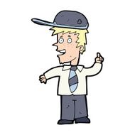 Cartoon School Boy N14