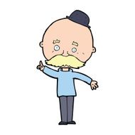 cartoon man in bowler hat N8
