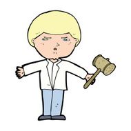 cartoon auctioneer N4