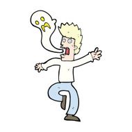 cartoon ghost leaving man N4