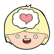 cartoon man in love N13