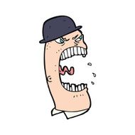 carton angry man N4