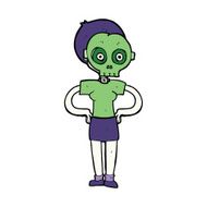 cartoon woman wearing mask N4