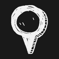 doodle location gps pin N11