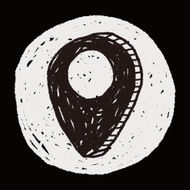 doodle location gps pin N13