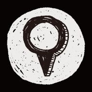 doodle location gps pin N14