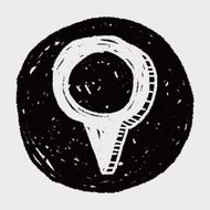 doodle location gps pin N17
