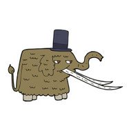 Cartoon Mammoth N5