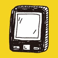 doodle mobile phone call N15