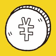 doodle Renminbi money coin N9