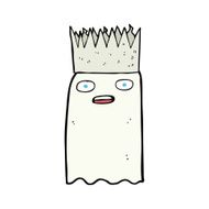 Cartoon Ghost N38