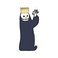 cartoon spooky ghoul N8
