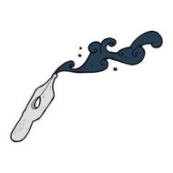 cartoon ink nib N4