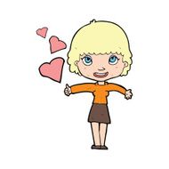 cartoon woman in live N4