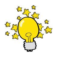 Cartoon Light Bulb N61