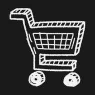 doodle Shopping cart N25