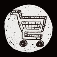 doodle Shopping cart N26