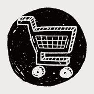 doodle Shopping cart N27