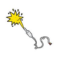 cartoon electrical jack N4