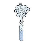 cartoon test tube N4