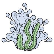 Cartoon Seaweed N20