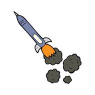 Cartoon Missile N5
