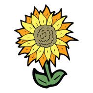 cartoon flower N42