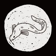 Eel doodle N5
